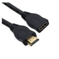 Sambungan kabel Proyektor HDTV HDMI Male to HDTV HDMI Female 30cm 50cm 150cm panjang 30 cm 50 cm 150 cm