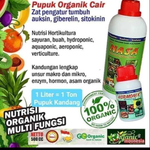 Pupuk Organik Multiguna Poc Nasa dan Hormonik Nasa - Pupuk Nasa Original - Agen Nasa Medan