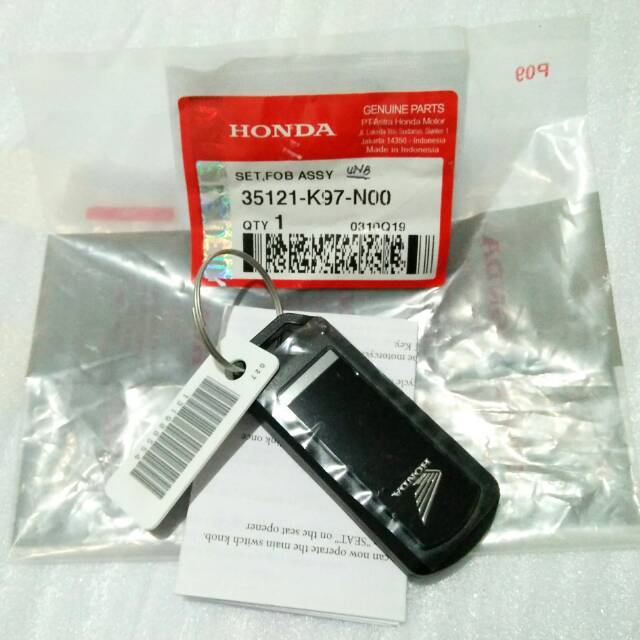 REMOTE REMOT  KUNCI KONTAK KEYLESS PCX 150  K97 ORI GINAL AHM