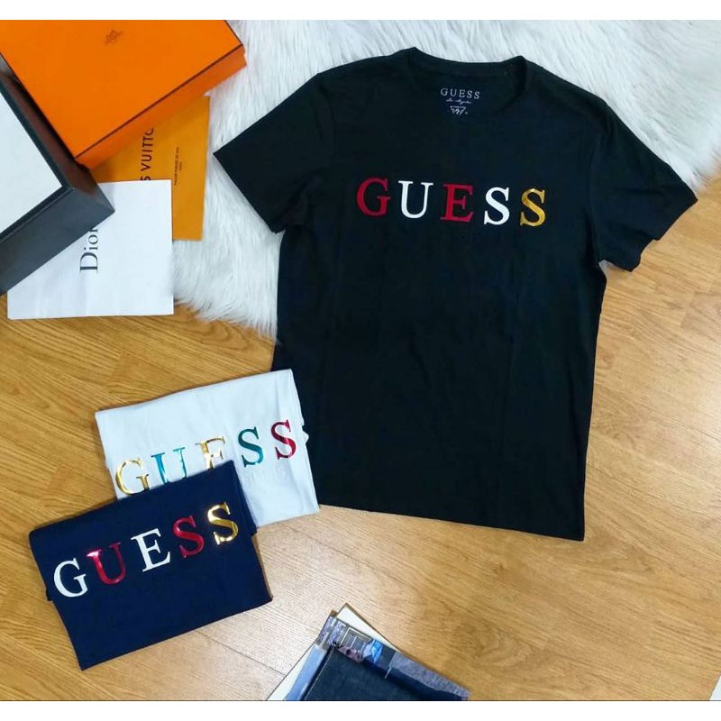 

TSHIRT XGUESX BLACK X WHITE X BLUE X