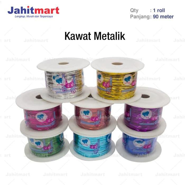

PROMO - KAWAT METALIK ROLL / KAWAT KADO / KAWAT SOUVENIR