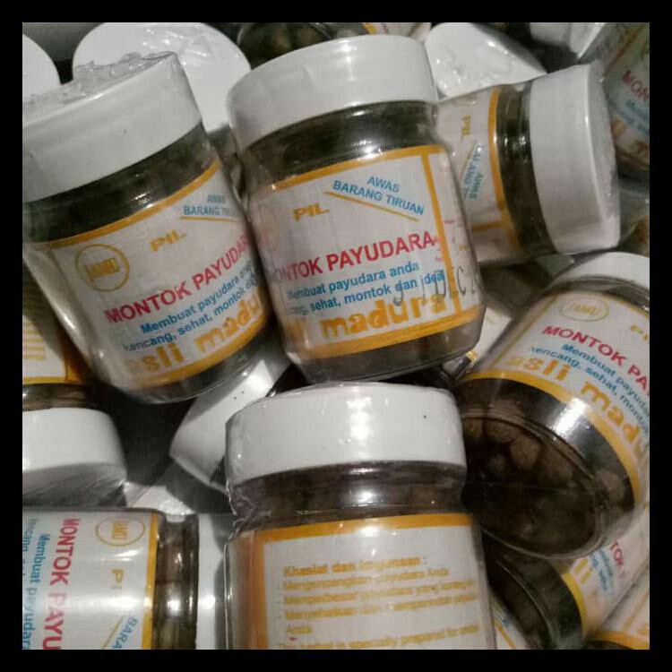 Pembesar Payudara Permanen dan Cepat Jamu Pil Montok Herbal BPOM