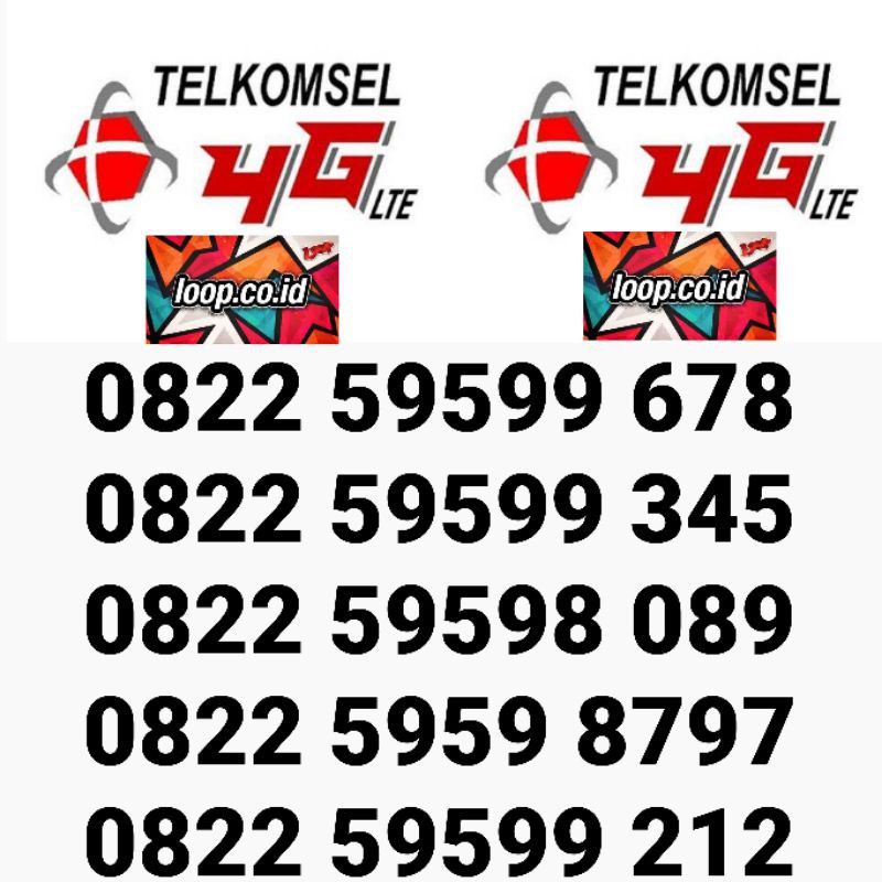 NOMOR CANTIK SIMPATI LOOP SERI NAIK EKOR