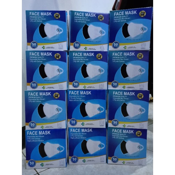Masker Dukbil Free Kardus isi 50 masker