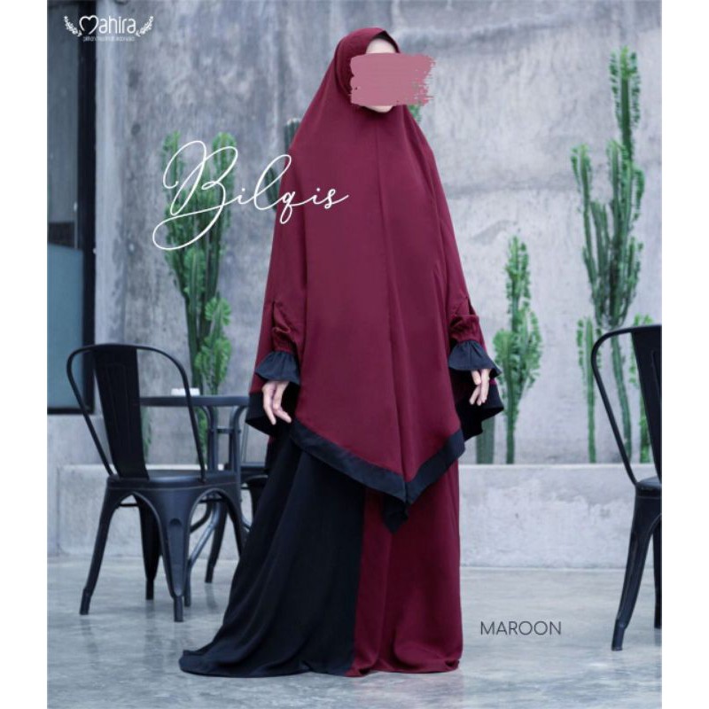 Gamis Mahira/Mahira Bilqis/Gamis set/Gamis lebaran/Gamis syar'i/Ummu Aqila/kembar kedaton