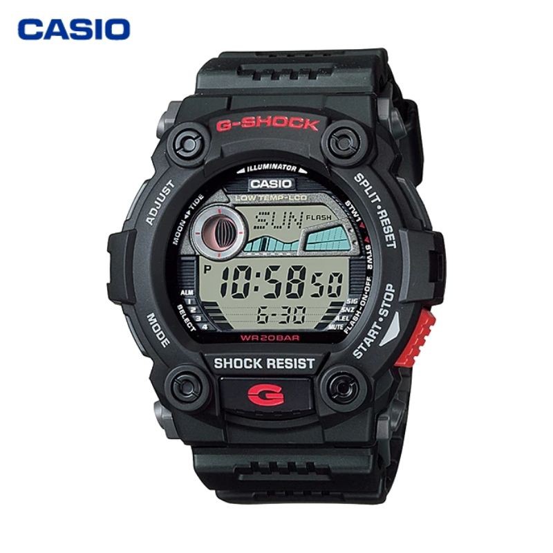JAM TANGAN PRIA CASIO G-SHOCK G-7900-1 ORIGINAL - GSHOCK G7900 HITAM