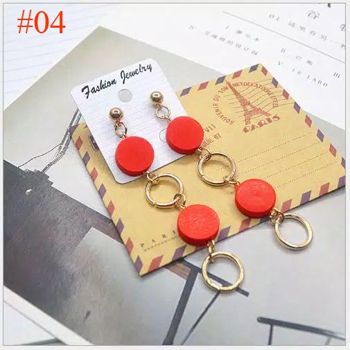 Anting Fashion Wanita Korean Style Aneka Model  476