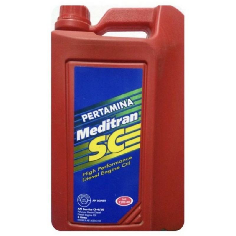 Oli Meditran SC SAE 15W-40 ukuran: 5 Liter
