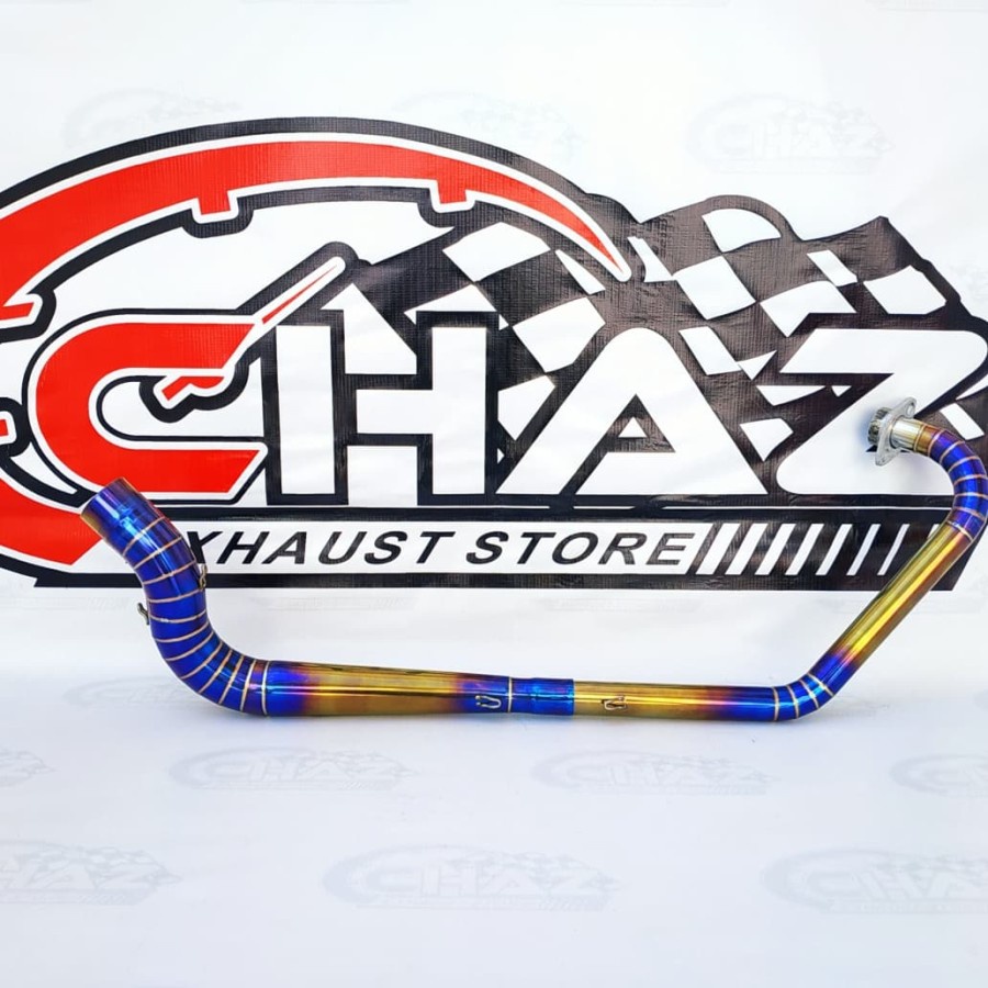 Termurah Pipa Leher Knalpot Racing Vixion New - Vixion Old Cobra Style Twotone