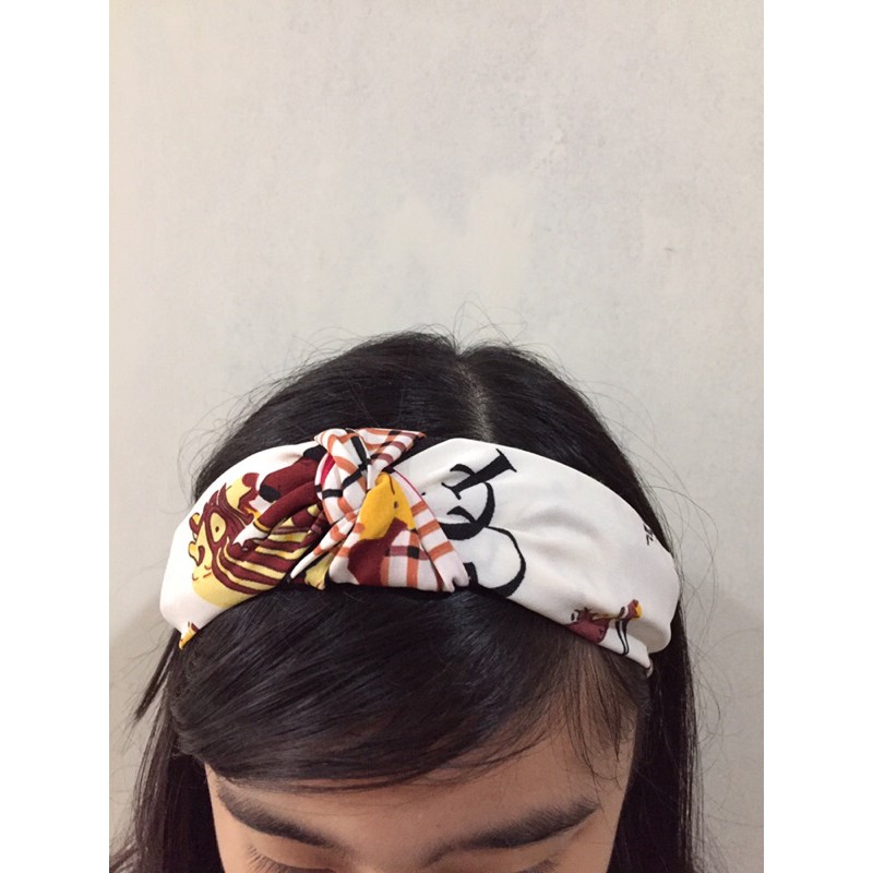 Bando Simpul Motif / bando simpul Korea/ bando simpul motif Gucci / bando kekinian