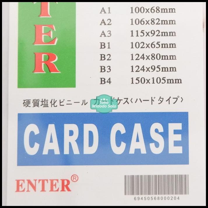 

Plastik Id Card Case Haoxiang A2 Name Card Name Tag Landscape 1 Buah