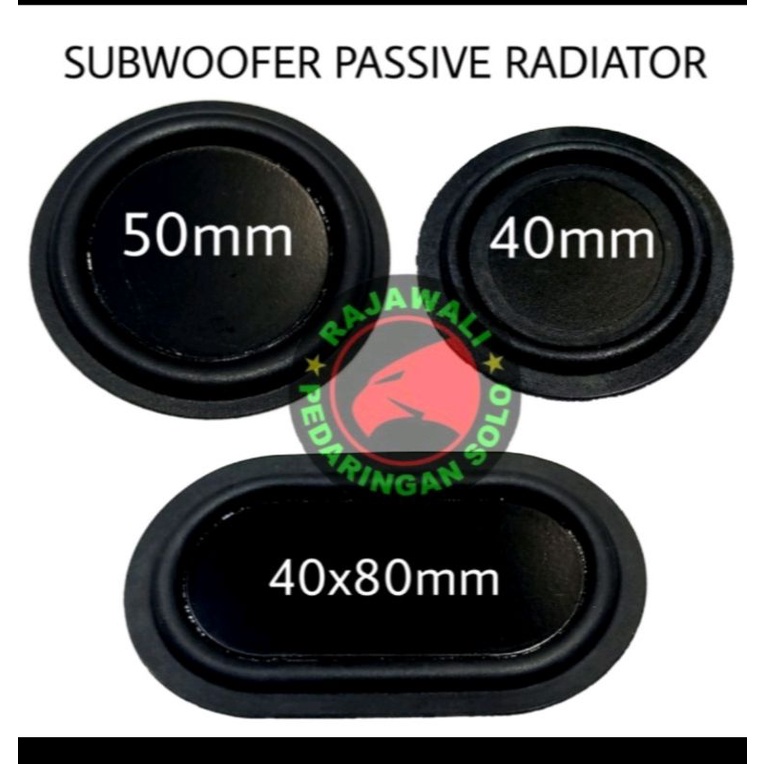 SUBWOOFER PASSIVE RADIATOR SPEAKER MINI