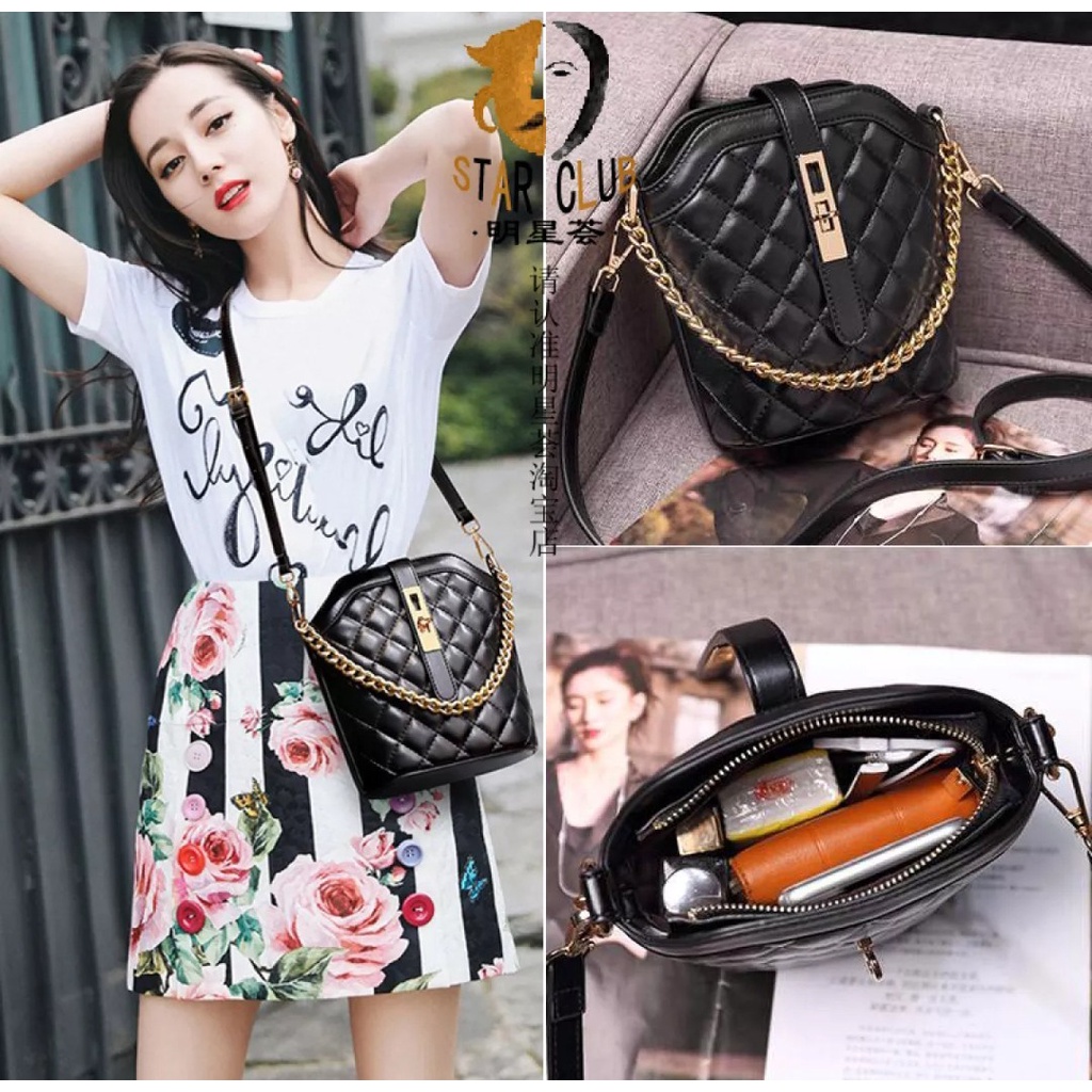 Tas Wanita Terbaru 2021 Tas Selempang Wanita SLINGBAG PREMIUM WANITA MINI BAG / SELEMPANG KULIT PREM