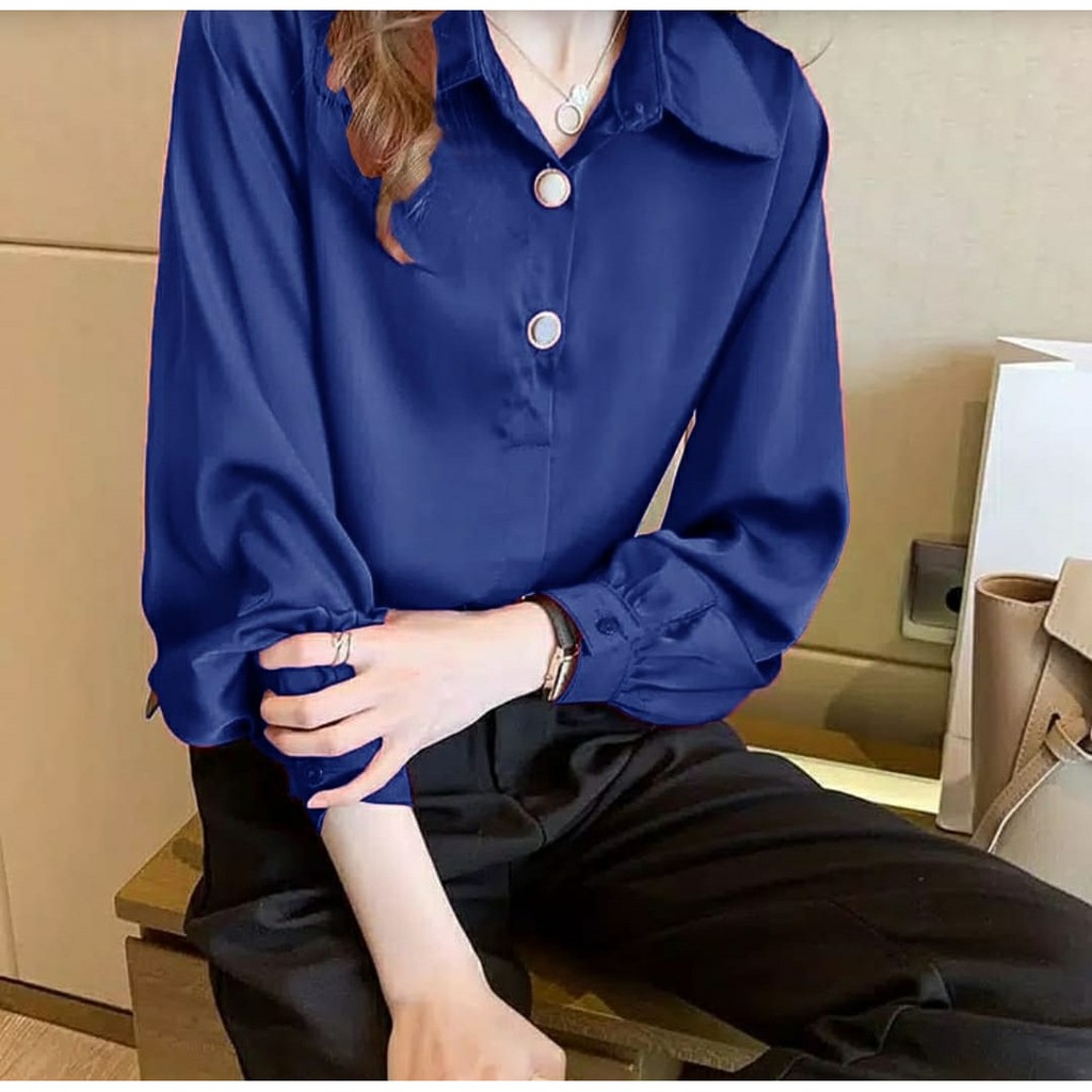 [VLFK] Atasan Wanita Terbaru / Atasan Kemeja / Blouse / Atasan Korea Wanita