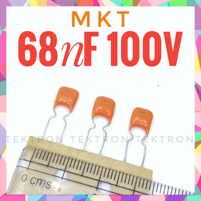 MKT 68nF 100V 683 0.068uF