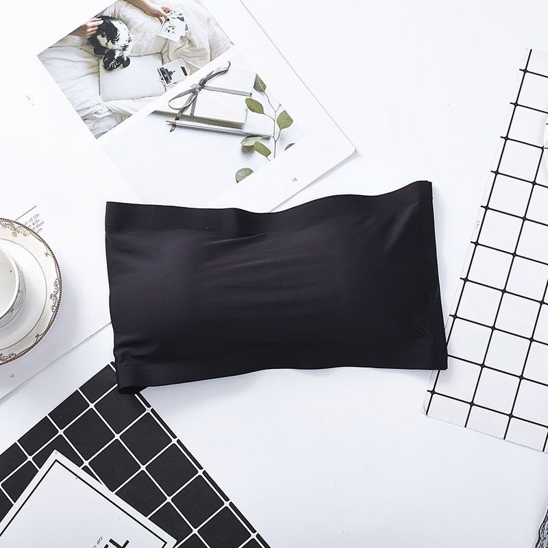 [ LINGERIE MASTER ] - (B-5) sport bra harga grosir terbaru termurah model strapless lingerie nyaman sexy Import-B-5 Hitam