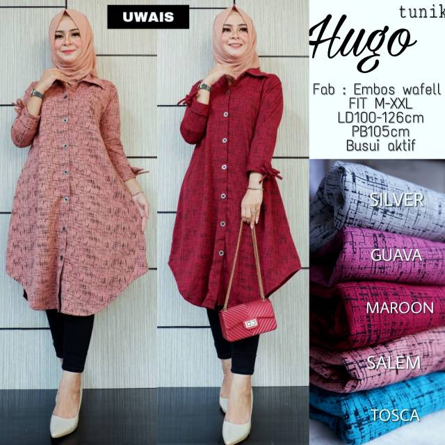 HUGO tunik by uwais | tunik ori solo murah