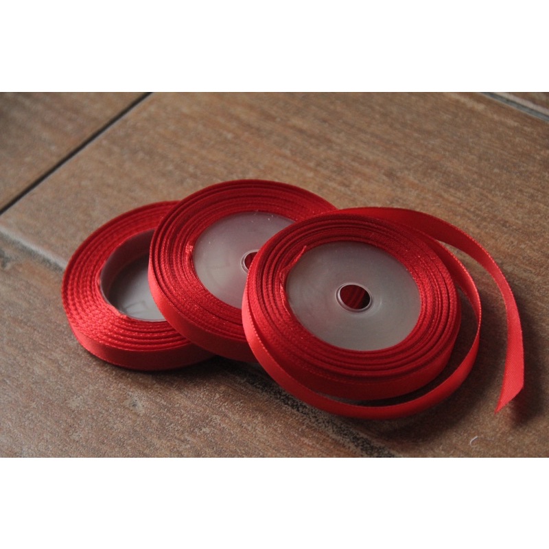 

Pita / Ribbon / Tali untuk dekor, bungkus kado, prakarya
