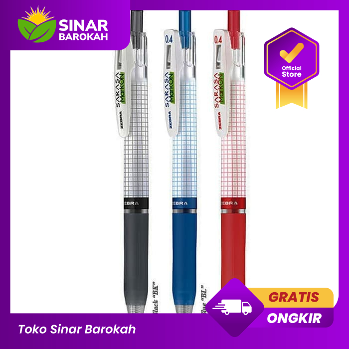 

Bolpen Sarasa Mark On 0.4