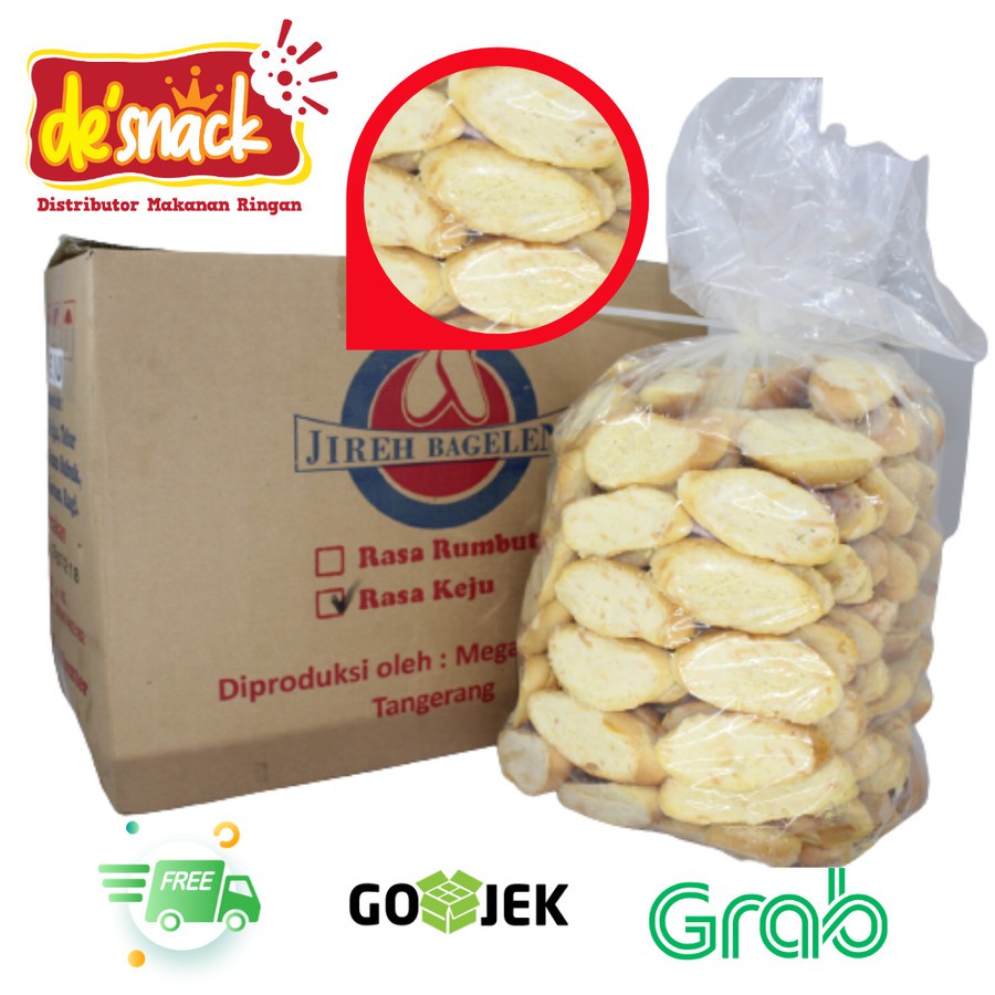 

Distributor/Grosir/Snack/Cemilan/Bagelen Keju Jireh