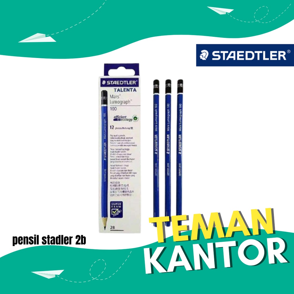 

Pensil / Pencil 2B Staedtler 2B Original Asli