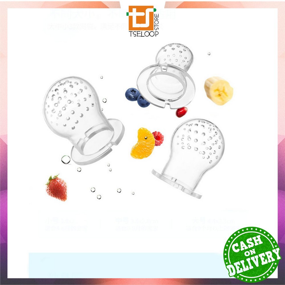 OFM-C44-45 Empeng Dot Buah Anak Bayi Baby Fruit Feeder Rattle Teether Kompeng Pacifier Gigitan Bayi-7