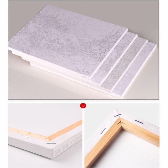 

Pittura | Diy - Framed Lukisan Paint By Number Kit 50 X 40 Cm - All Variant Super Murah