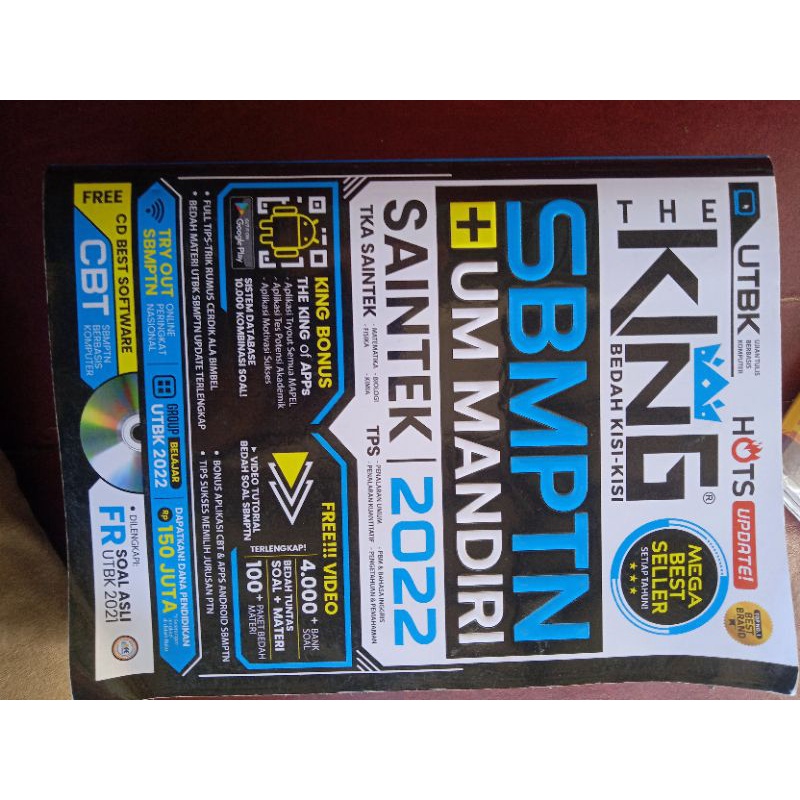 The king UTBK Saintek (preloved)