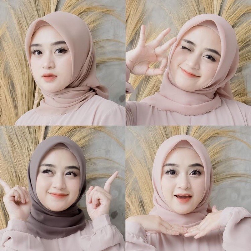 Pollycotton Square premium by Riyani Hijab Part 1