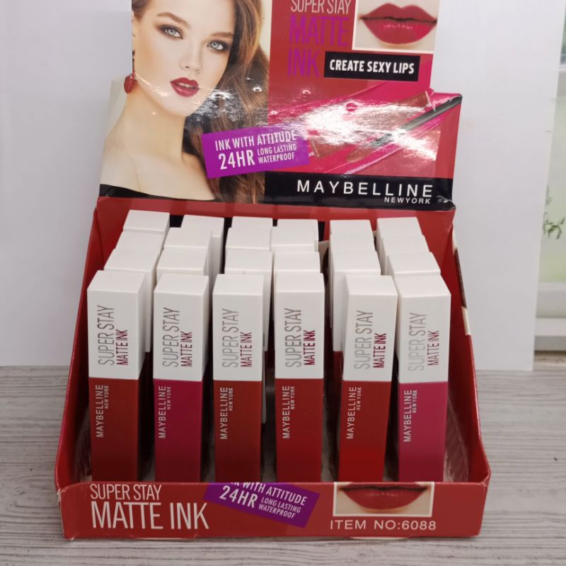 Lip Matte Maybelline Super Stay(mix satuan)