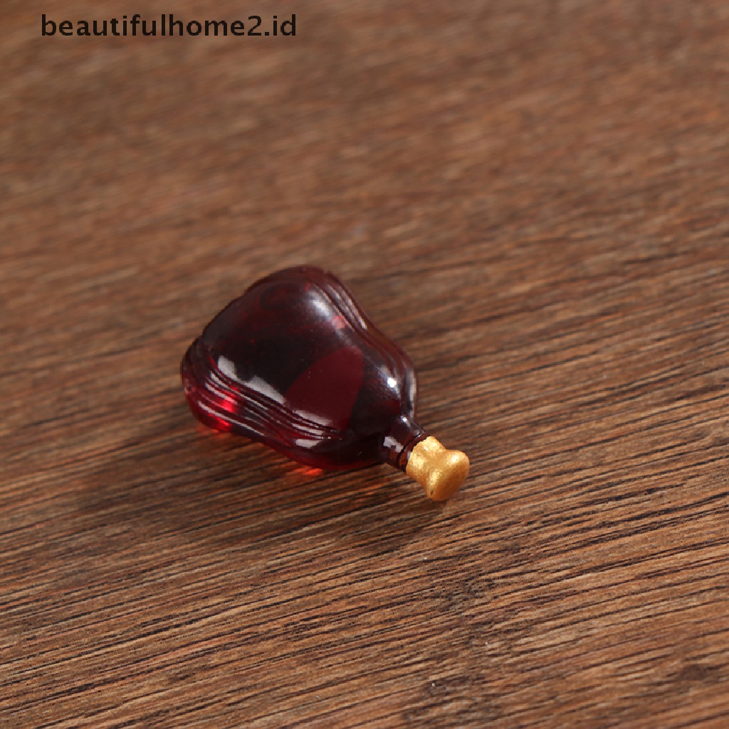 (Beautifulhome2.Id) 10pcs Miniatur Botol Wine Untuk Aksesoris Rumah Boneka