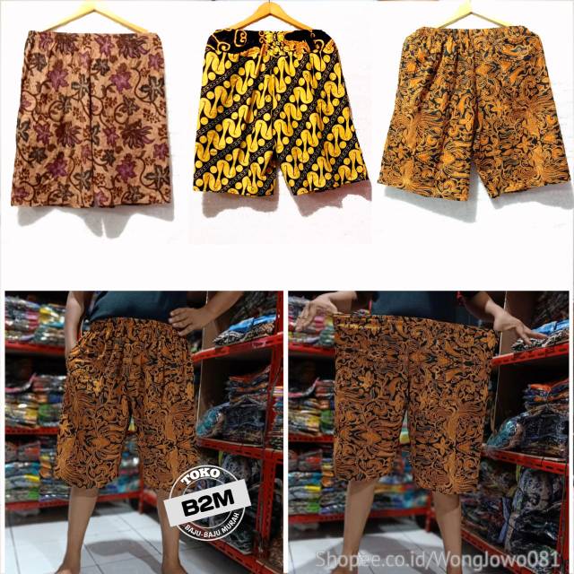 Celana Kolor Jumbo XXXL Pria &amp; Wanita - Celana Jumbo Batik