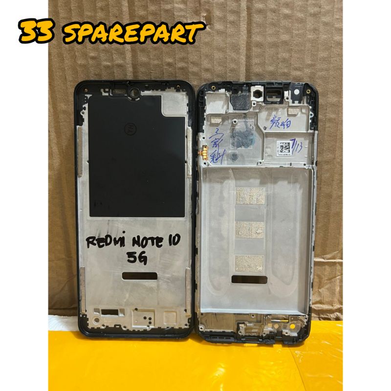 Frame lcd / tulang tengah Xiaomi redmi note 10 5g / Pocophone m3 pro original