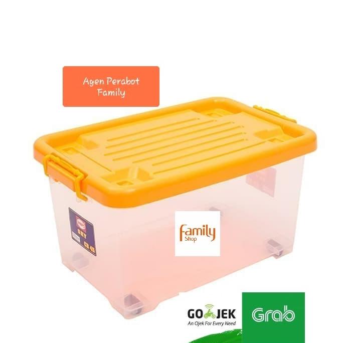 

Office & Stationery | Document Organizer | Sky Sip 111 Cb 45 Container Shinpo Box 45 Liter Plastik + Roda Cb45 | Best Seller