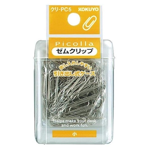 

Klip | Kokuyo Picolla Clip Silver - Kuri-Pc5