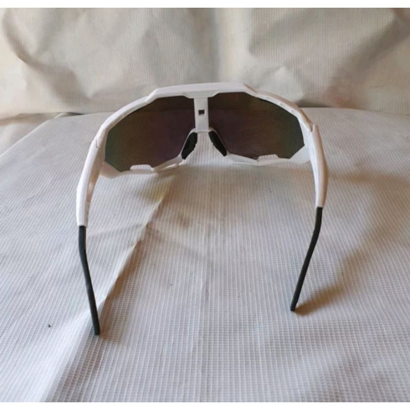 Kacamata Sepeda Gowes Sunglasses Riding Outdoor Kacamata Frame Putih 9312