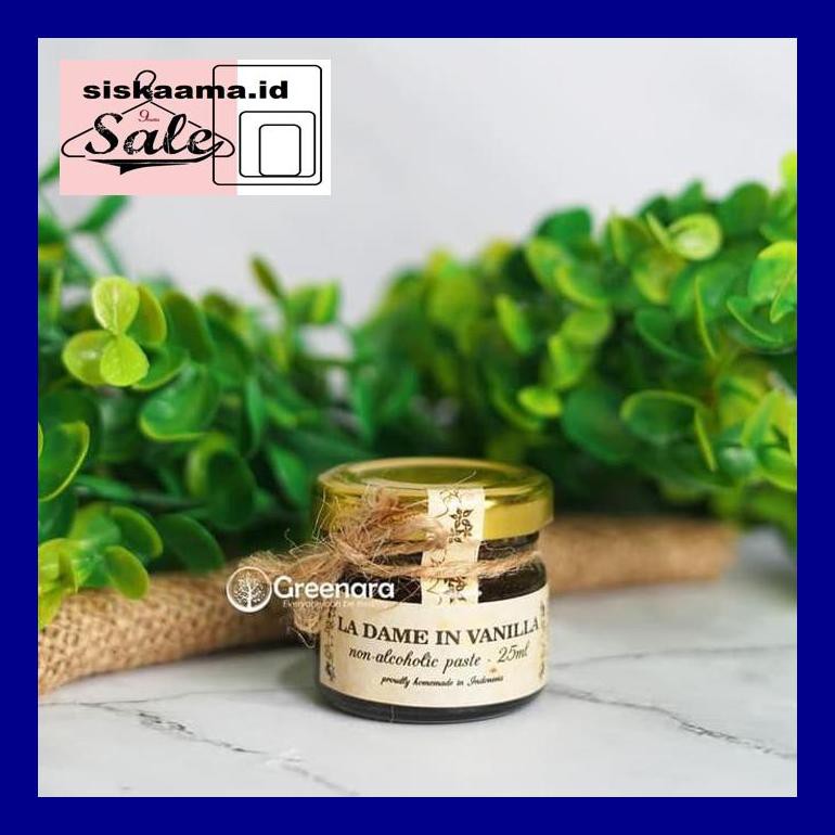 

A40D0Yh La Dame In Vanilla Paste 25Ml - Pasta Vanila Halal Mui D50Tr40V