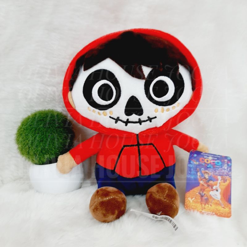 Boneka Coco Miguel Import Tag Boneka Miguel Coco Jaket Merah Import Tag