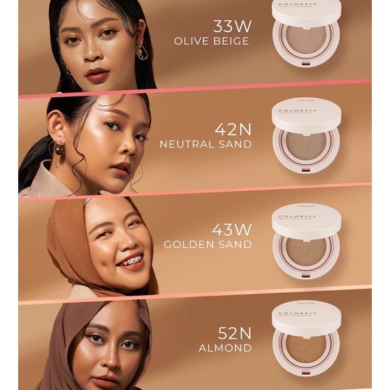 Wardah Colorfit Perfect Glow Cushion 15gr