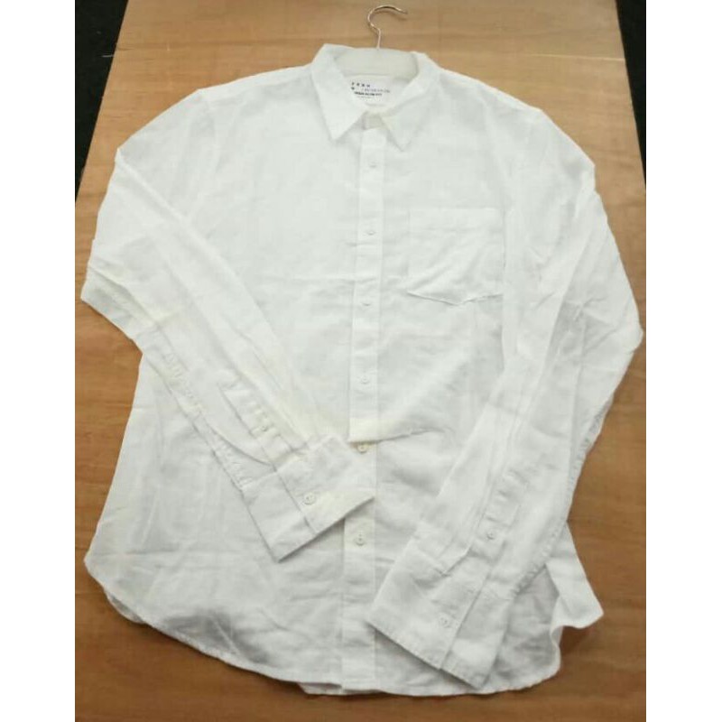 kemeja linen FSBN Lengan panjang size M