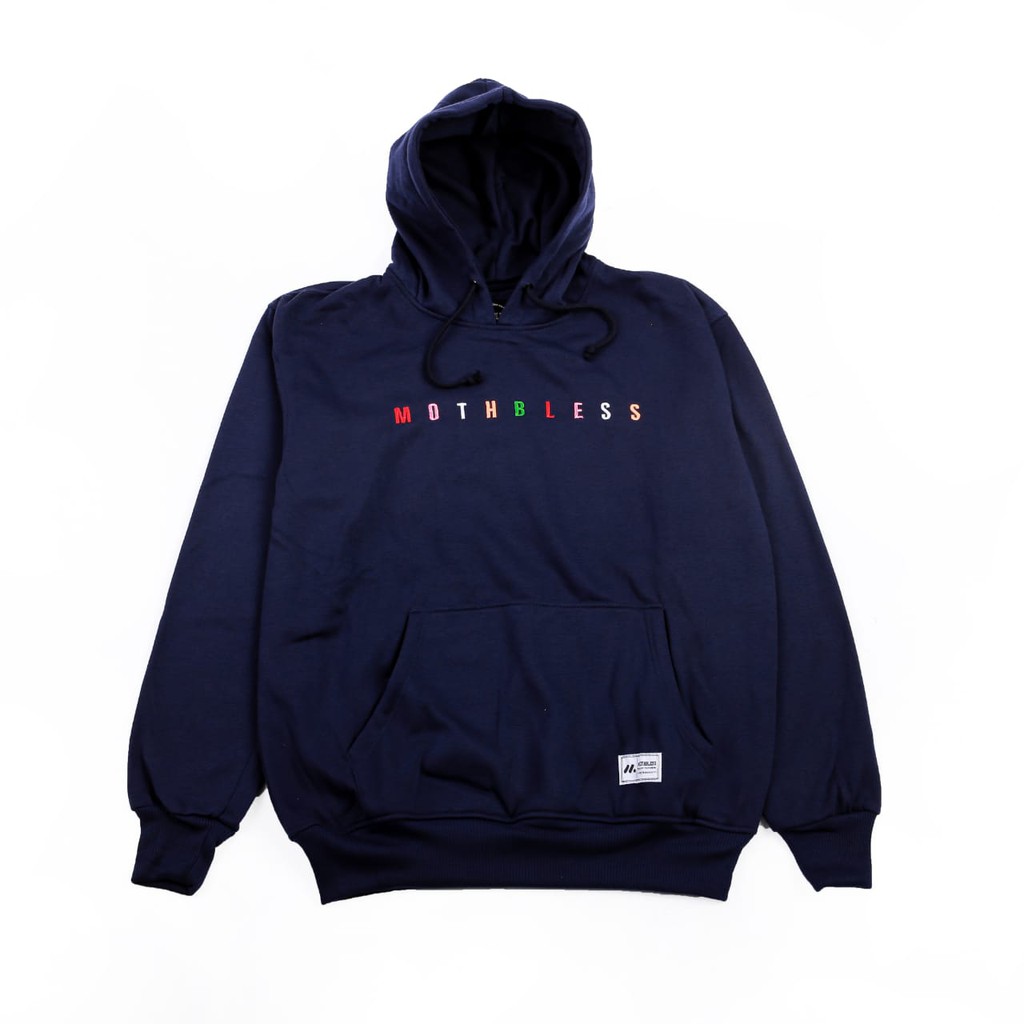 Sweater Hoodie Mothbless Rainbow Premium Distro