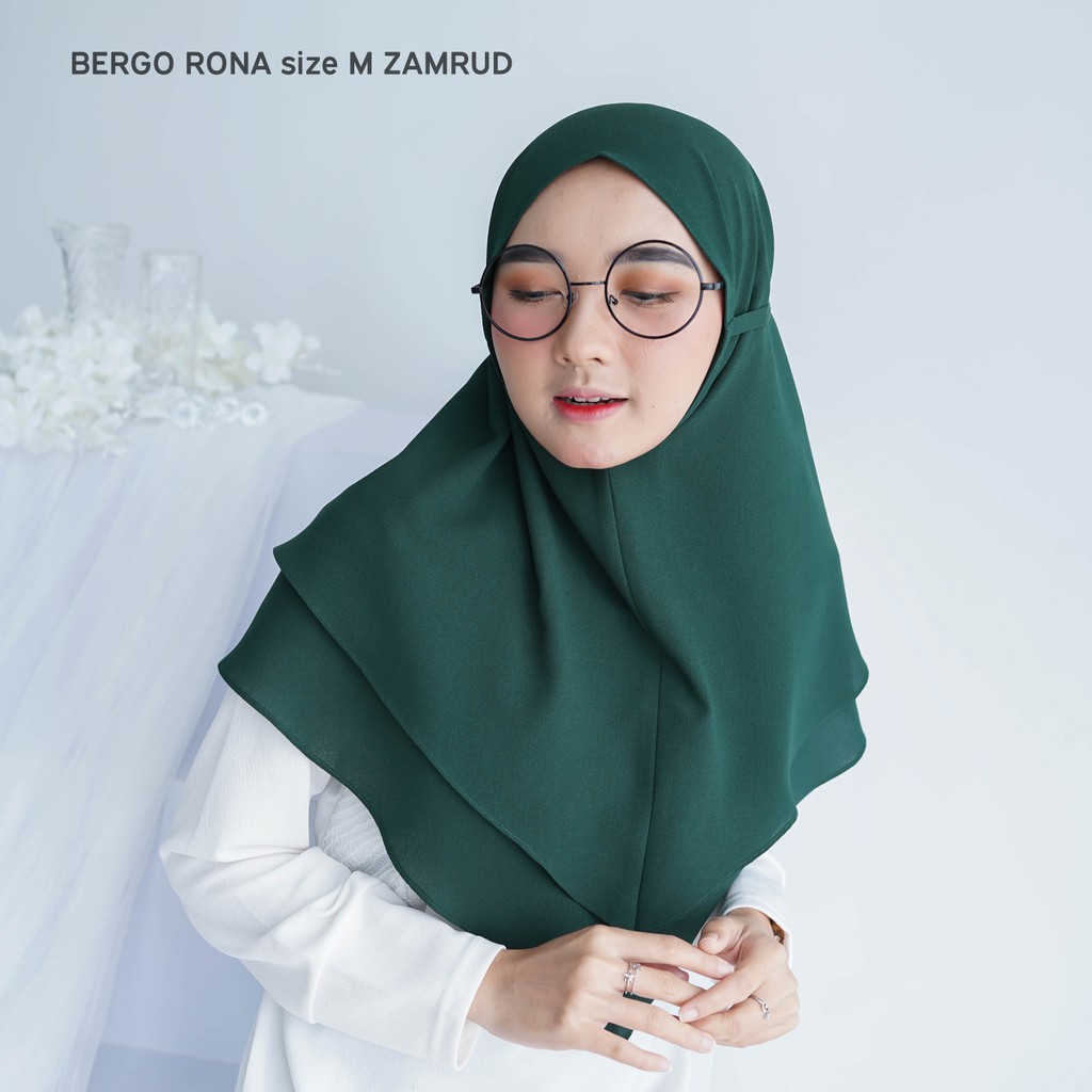 bergo RONA I bergo tali diamond by daffahijab | Shopee