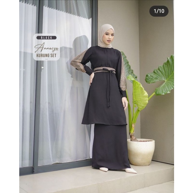 Preloved Annasya Kurung Set Gamaleea Ori