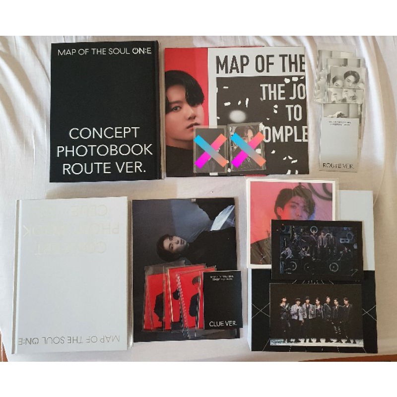 [BOOKED] BTS MAP OF THE SOUL CONCEPT BOOK MCB TAEHYUNG JHOPE V HOSEOK SET OFFICIAL