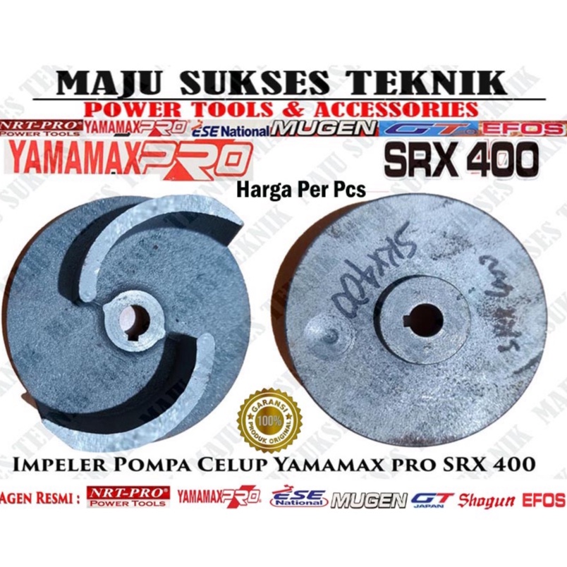 Impeler Pompa Celup Yamamax Pro SRX 400  - Kipas Impeler Pompa Celup Yamamax Pro SRX400