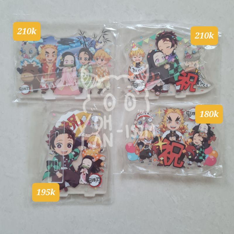 birthday acrylic standee ufotable kimetsu no yaiba demon slayer kny tanjiro 2019 2020 rengoku 2020 t