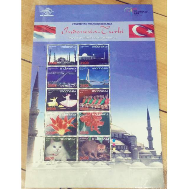 

Mini Sheet Perangko Indonesia Turkey 2008