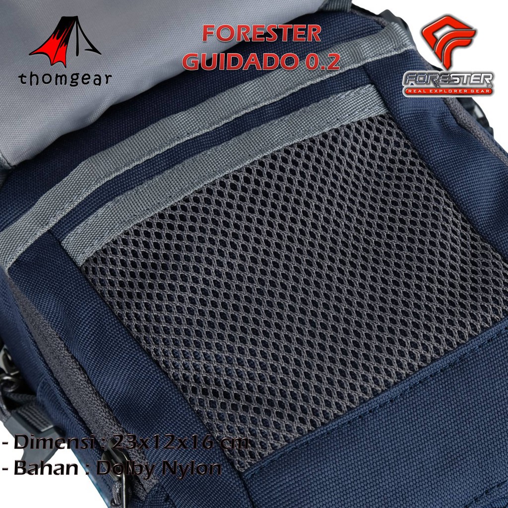 Thomgear Forester 30284 Tas Slempang Travel Pouch Guidado 0.2 + Cb Original