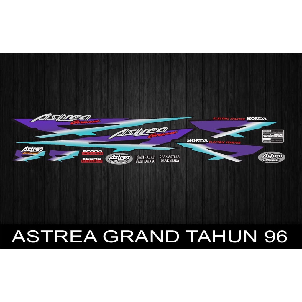 STRIPING ASTREA GRAND TAHUN 96