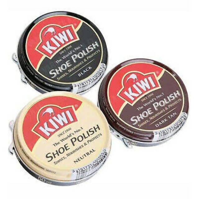 Kiwi Semir Sepatu Hitam Netral Brown 45ml